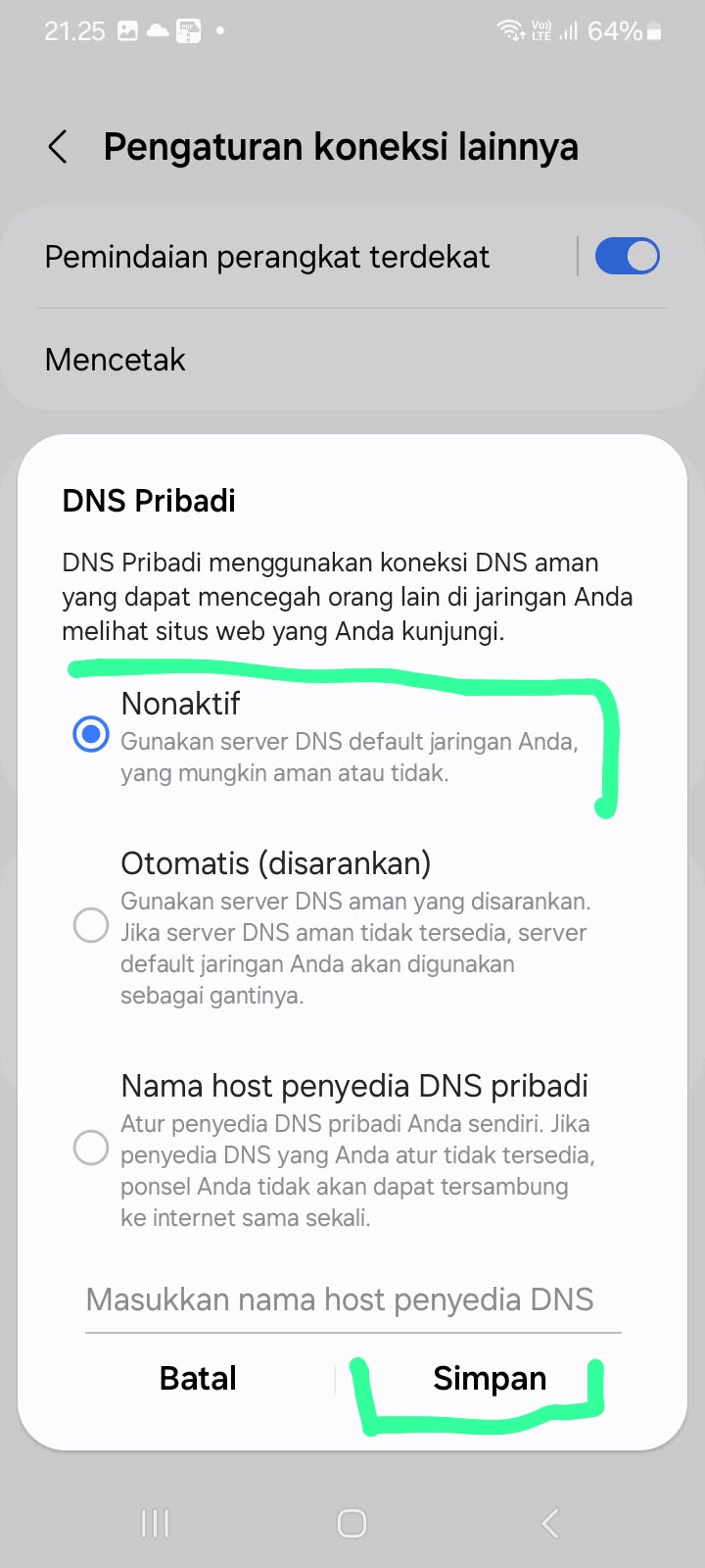 Langkah 5